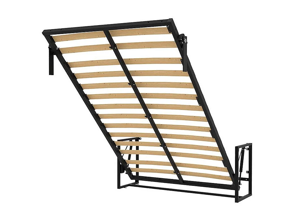 Wallbedking Lit escamotable Morphy Classic – Système SizeFlex & TypeFlex (120x190 cm, Vertical)