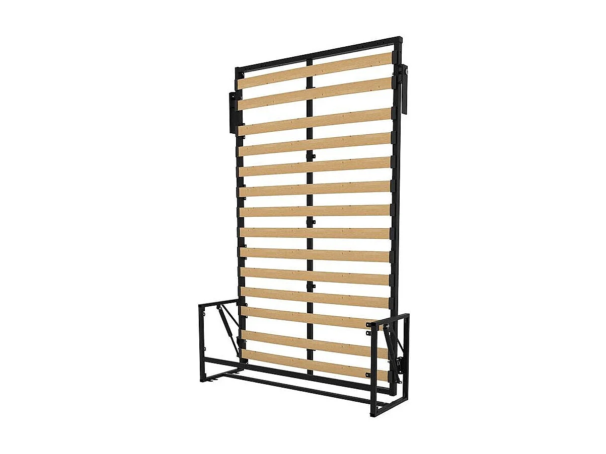 Wallbedking Lit escamotable Morphy Classic – Système SizeFlex & TypeFlex (120x190 cm, Vertical)