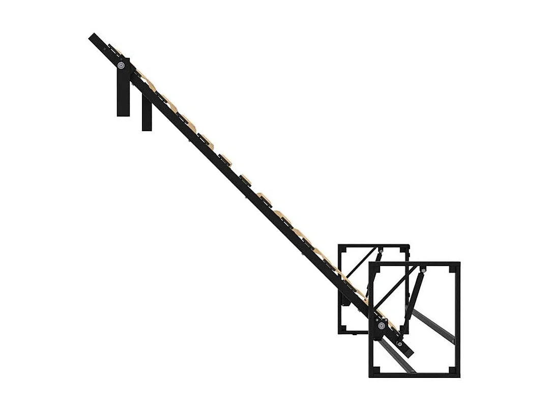 Wallbedking Lit escamotable Morphy Classic – Système SizeFlex & TypeFlex (120x190 cm, Vertical)