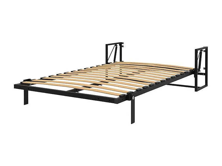 Wallbedking Lit escamotable Morphy Classic – Système SizeFlex & TypeFlex (120x190 cm, Vertical)