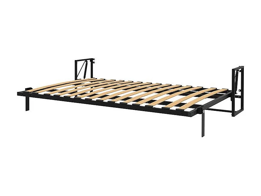 Wallbedking Lit escamotable Morphy Classic – Système SizeFlex & TypeFlex (135x190 cm, Horizontal)
