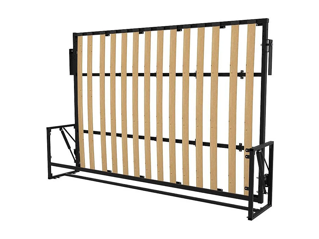 Wallbedking Lit escamotable Morphy Classic – Système SizeFlex & TypeFlex (140x190 cm, Horizontal)