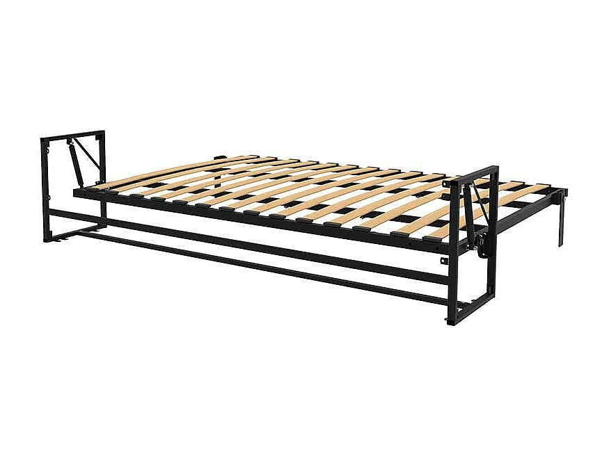 Wallbedking Lit escamotable Morphy Classic – Système SizeFlex & TypeFlex (140x190 cm, Horizontal)