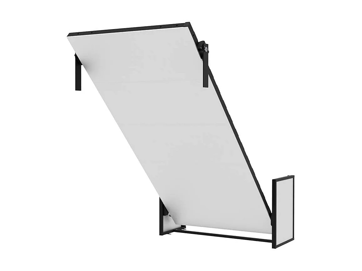 Wallbedking Lit escamotable Morphy Studio – Système SizeFlex & TypeFlex (90x200 cm, Vertical)