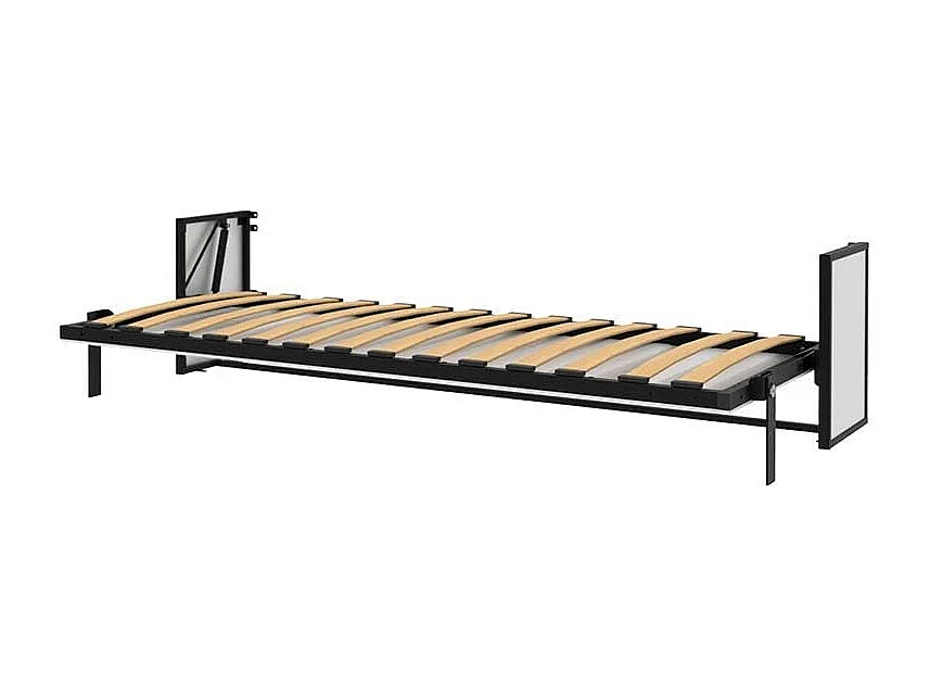 Wallbedking Lit escamotable Morphy Studio – Système SizeFlex & TypeFlex (100x200 cm, Horizontal)