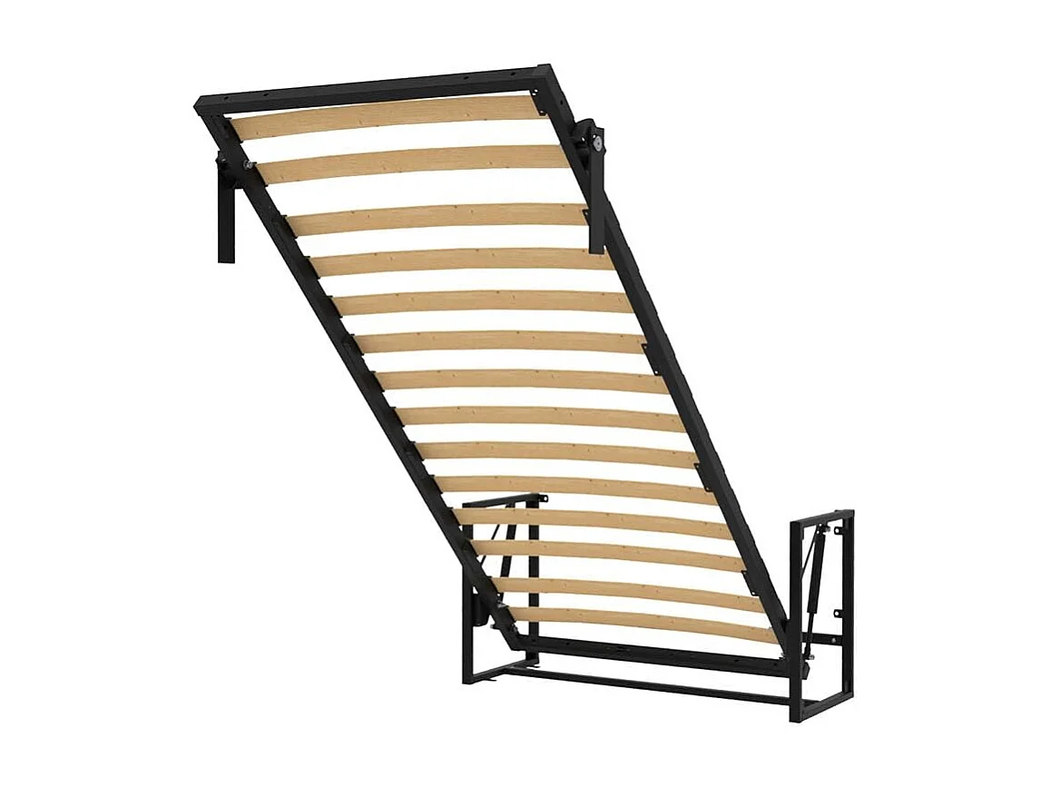 Wallbedking Lit escamotable Morphy Classic – Système SizeFlex & TypeFlex (90x190 cm, Vertical)