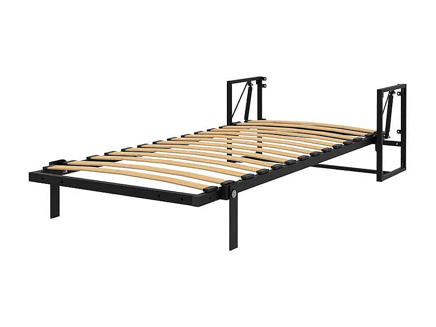 Wallbedking Lit escamotable Morphy Classic – Système SizeFlex & TypeFlex (90x190 cm, Vertical)