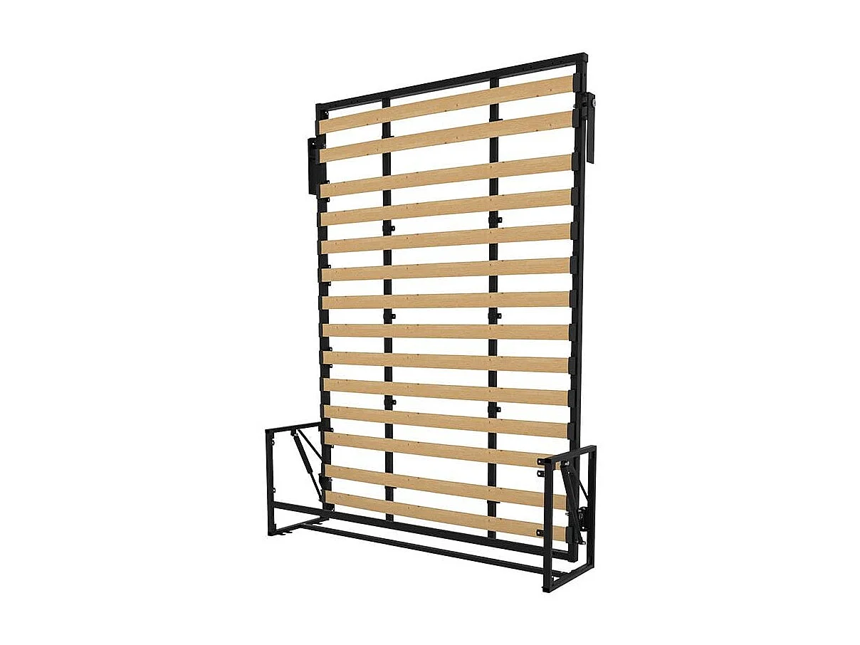 Wallbedking Lit escamotable Morphy Classic – Système SizeFlex & TypeFlex (140x190 cm, Vertical)