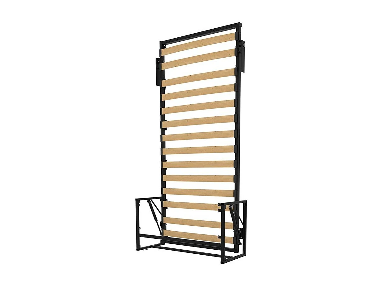 Wallbedking Lit escamotable Morphy Classic – Système SizeFlex & TypeFlex (100x200 cm, Vertical)