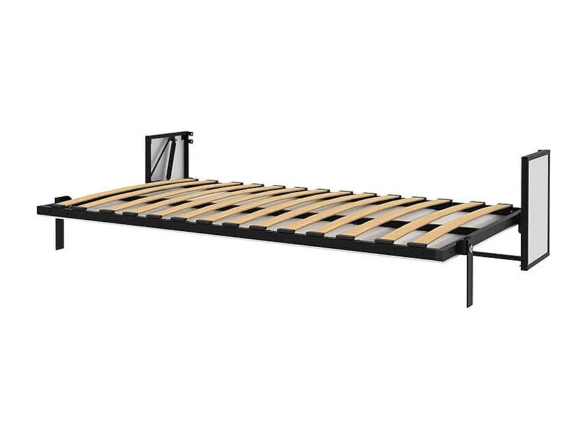 Wallbedking Lit escamotable Morphy Studio – Système SizeFlex & TypeFlex (120x200 cm, Horizontal)