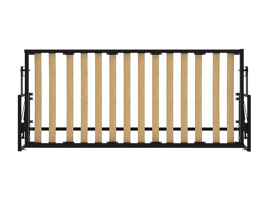 Wallbedking Lit escamotable Morphy Classic – Système SizeFlex & TypeFlex (100x200 cm, Horizontal)