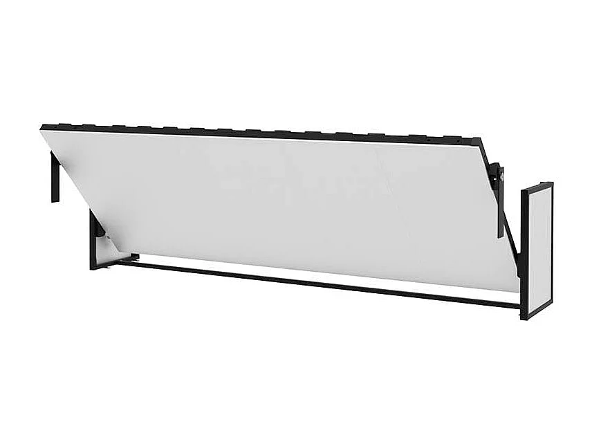 Wallbedking Lit escamotable Morphy Studio – Système SizeFlex & TypeFlex (90x190 cm, Horizontal)