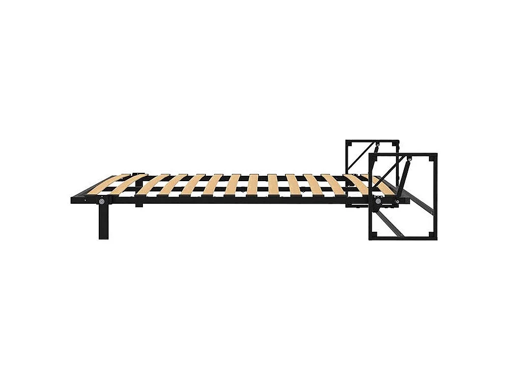 Wallbedking Lit escamotable Morphy Classic – Système SizeFlex & TypeFlex (120x200 cm, Vertical)