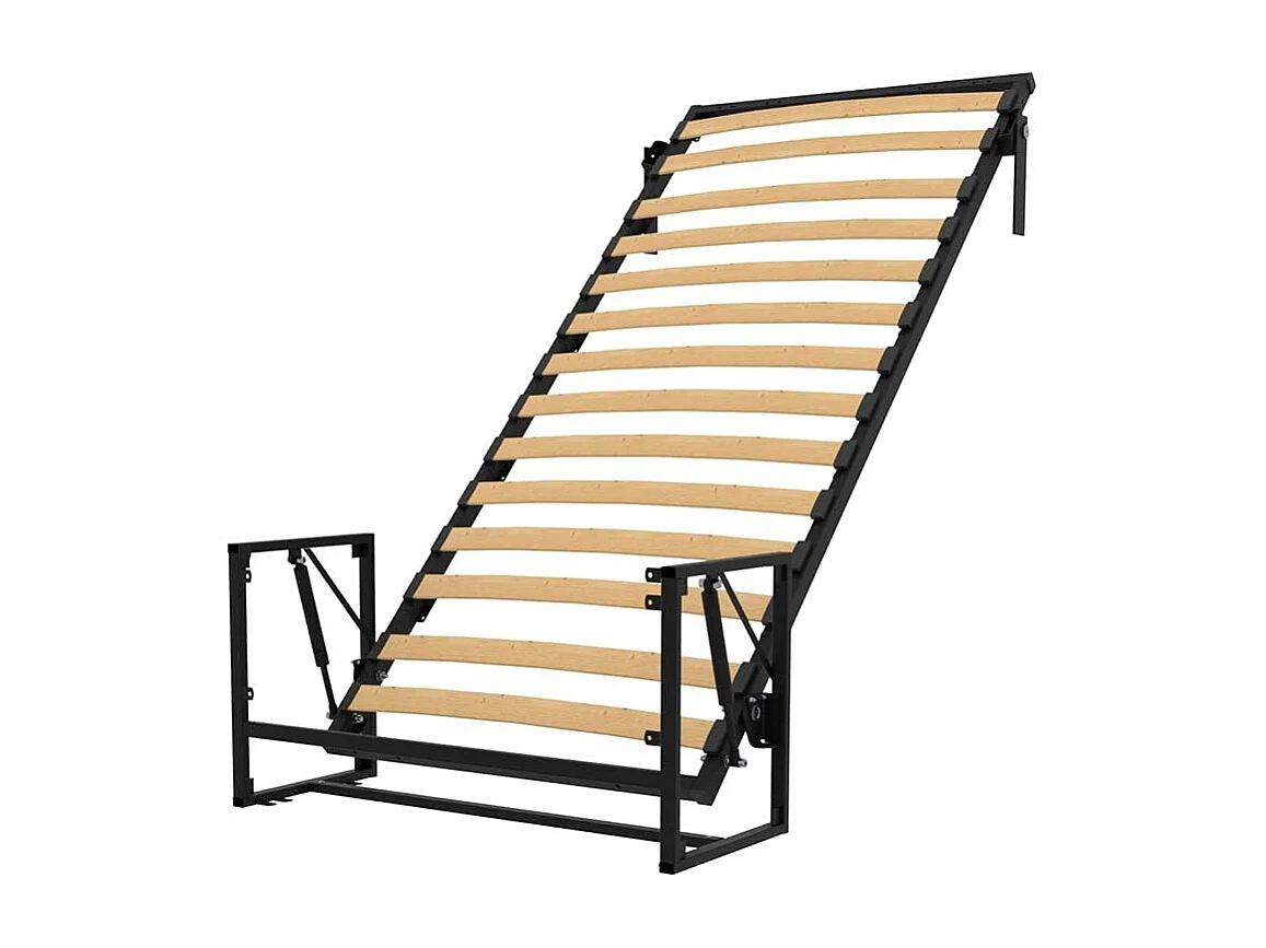 Wallbedking Lit escamotable Morphy Classic (80x200 cm, Vertical)