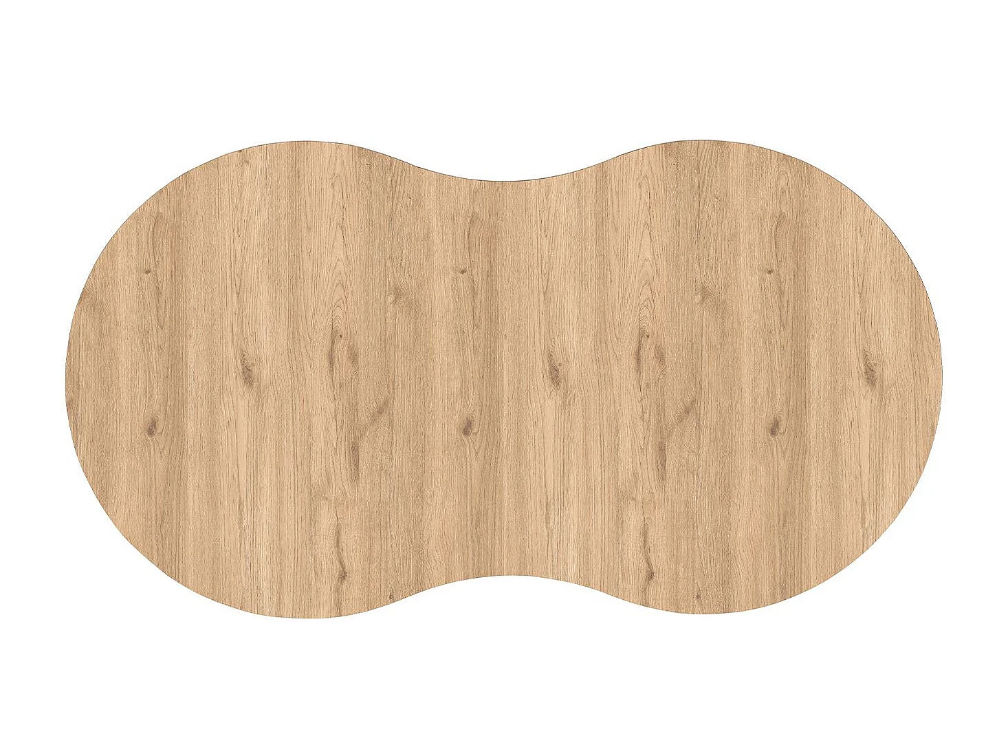 Table basse en bois "Moon" 99 x 54 x 45 cm - Chêne