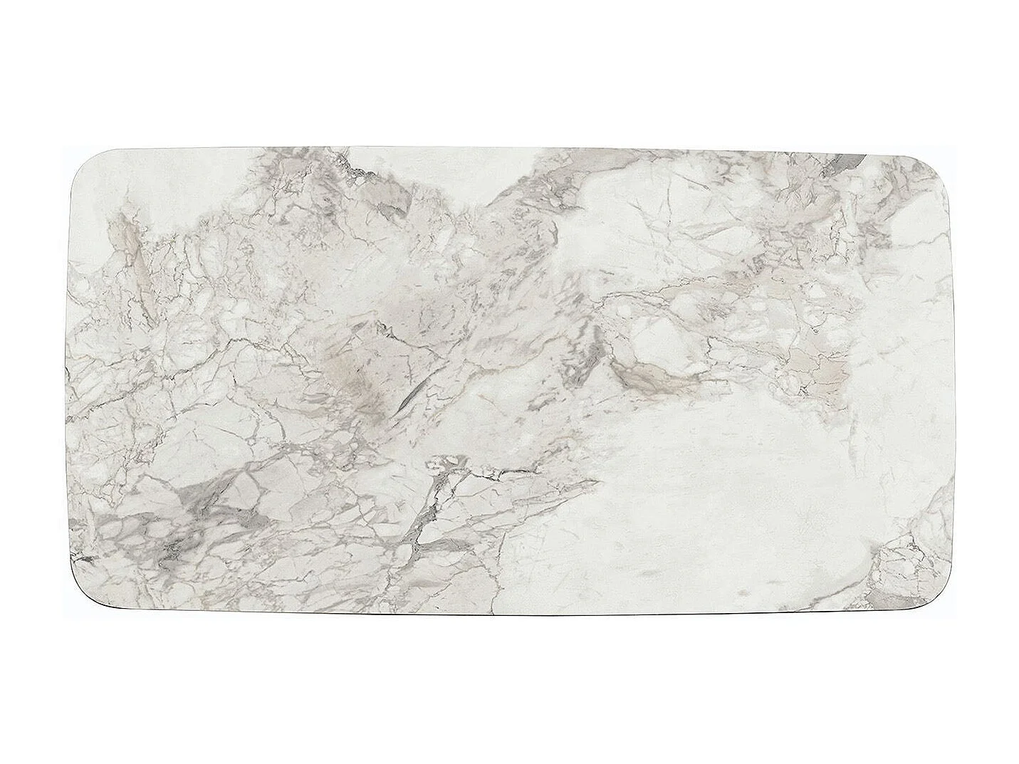 Luci" houten salontafel 100 x 53 x 45 cm - Wit