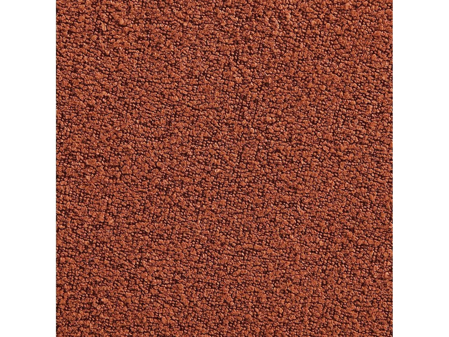 Sillón borreguito texturizado, 2 plazas terracota
