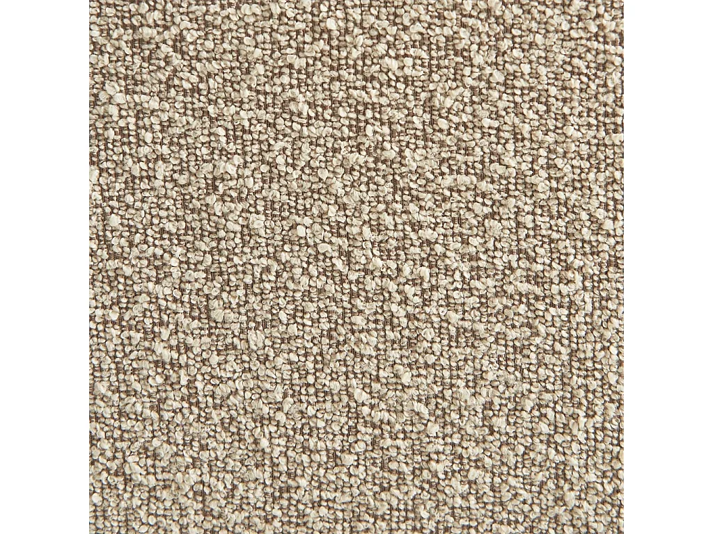 Poltrona bouclé testurizzata, 2 posti, beige