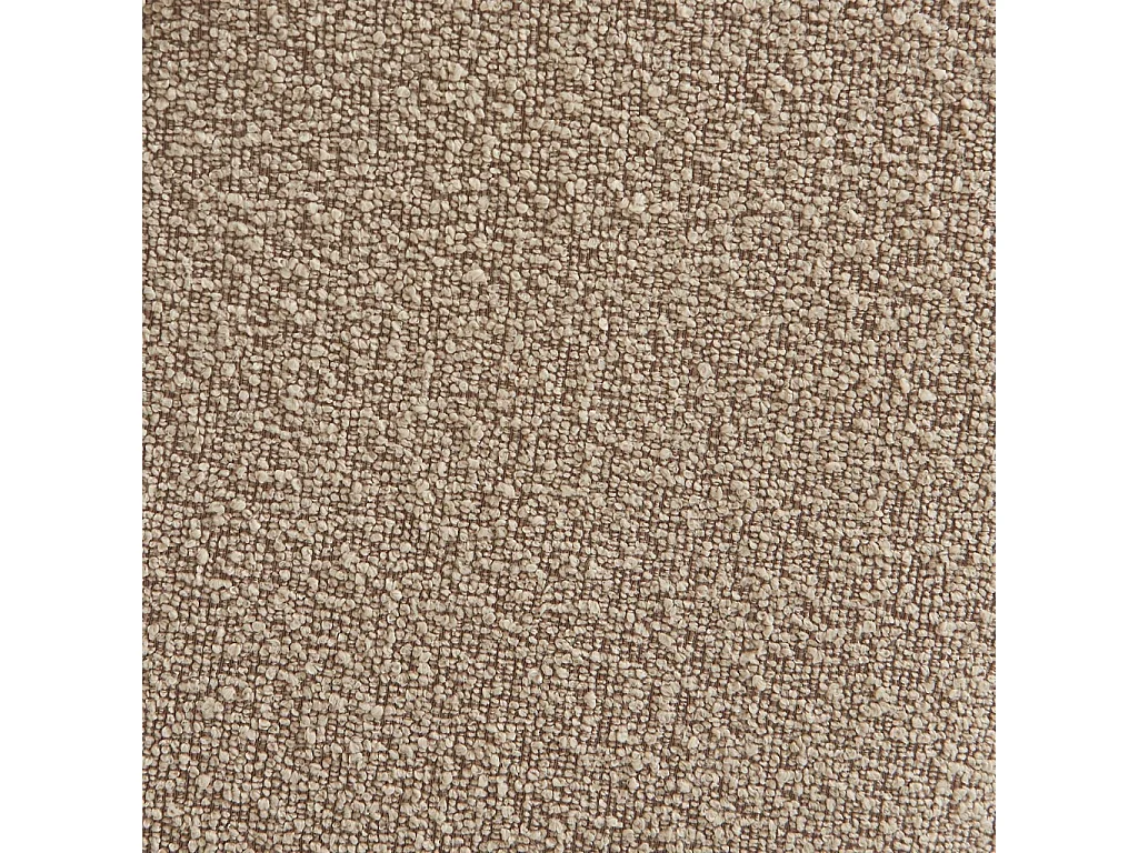 Poltrona in bouclé testurizzato, 2 posti, beige