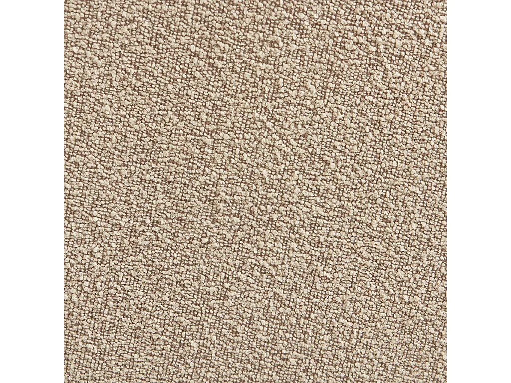 Chauffeuse bouclette texturée 2 places beige - Nova