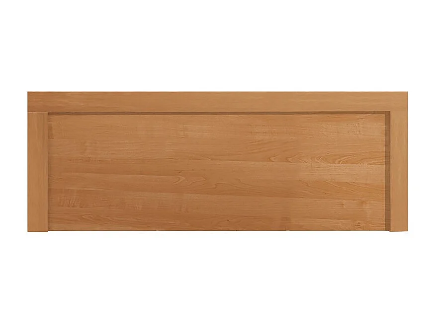 Tête de lit pour lits de 135 et 150 cm avec moulure couleur cerisier - Longueur 155 x Hauteur 60 x Profondeur 3 cm