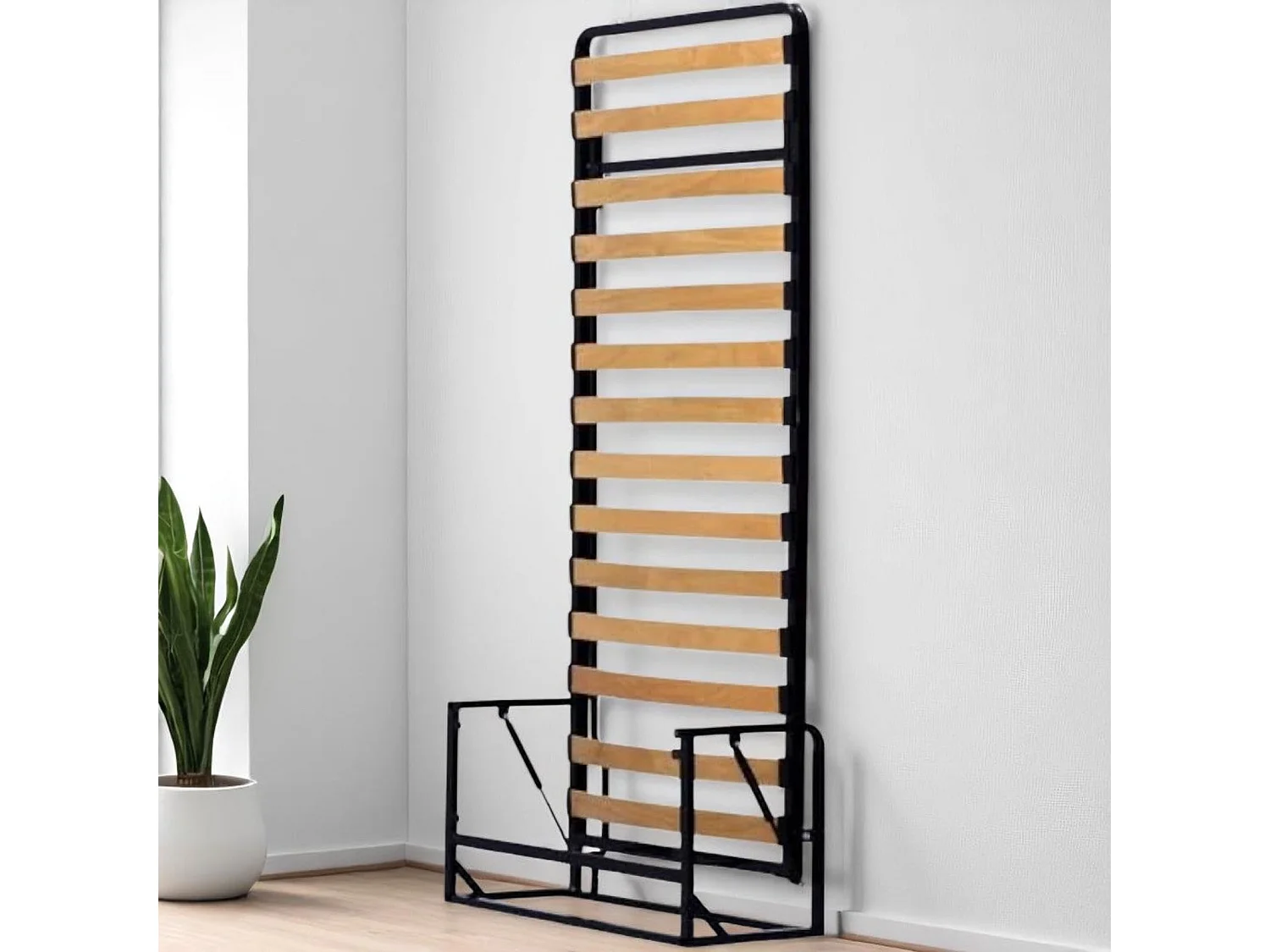 Wallbedking - Lit escamotable - Lit simple - 90x190 cm - Vertical - Classic