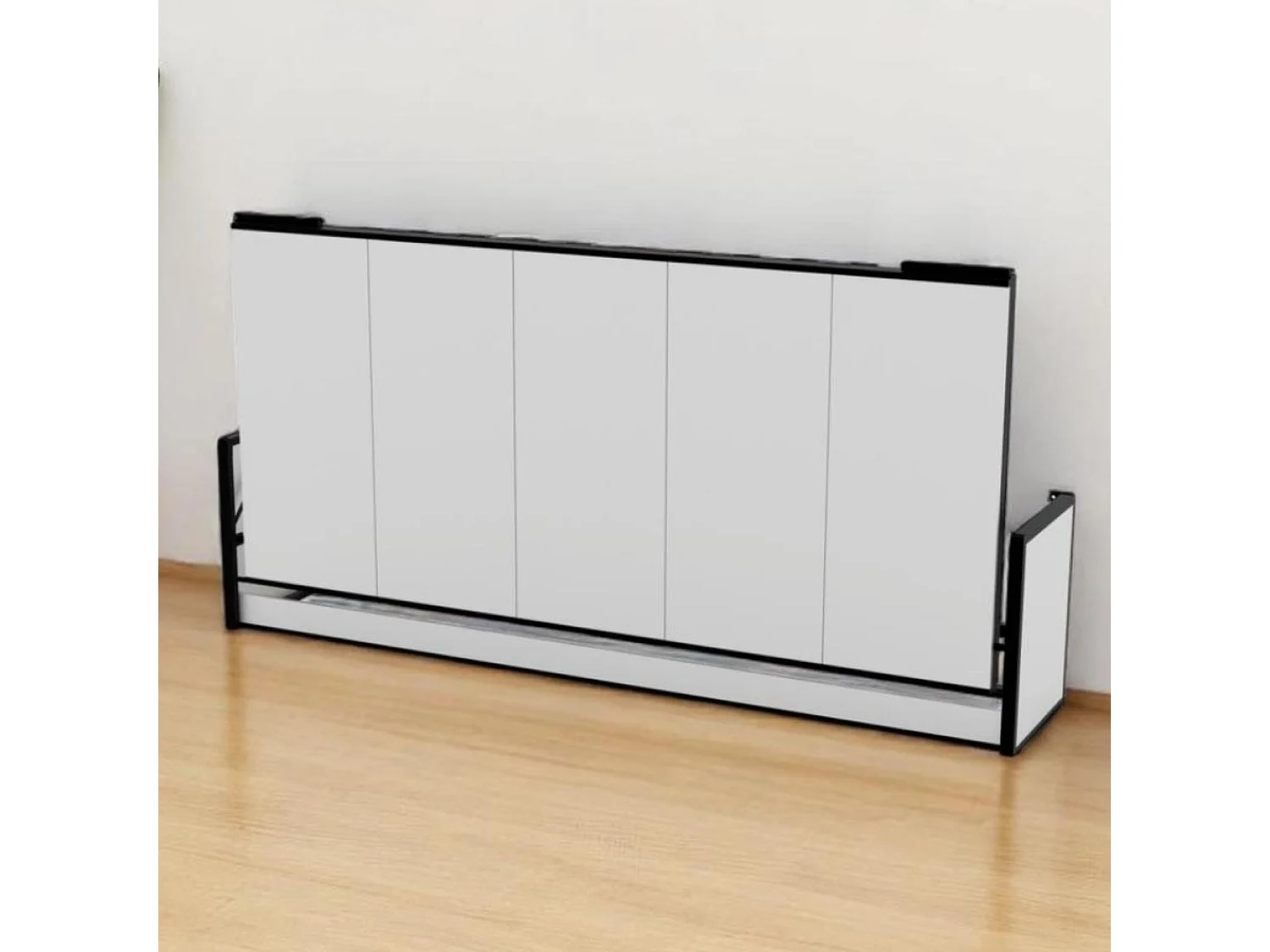 Wallbedking - Lit escamotable - Lit simple - 190x90 cm - Horizontal - Studio