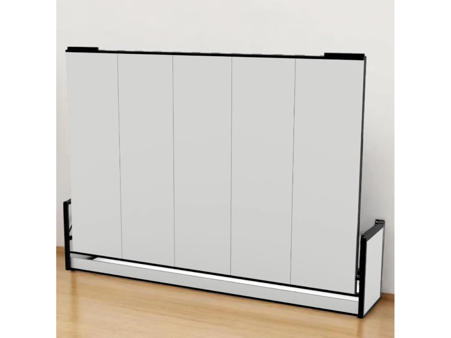 Wallbedking - Lit escamotable - Lit double - 190x140 cm - Horizontal - Studio