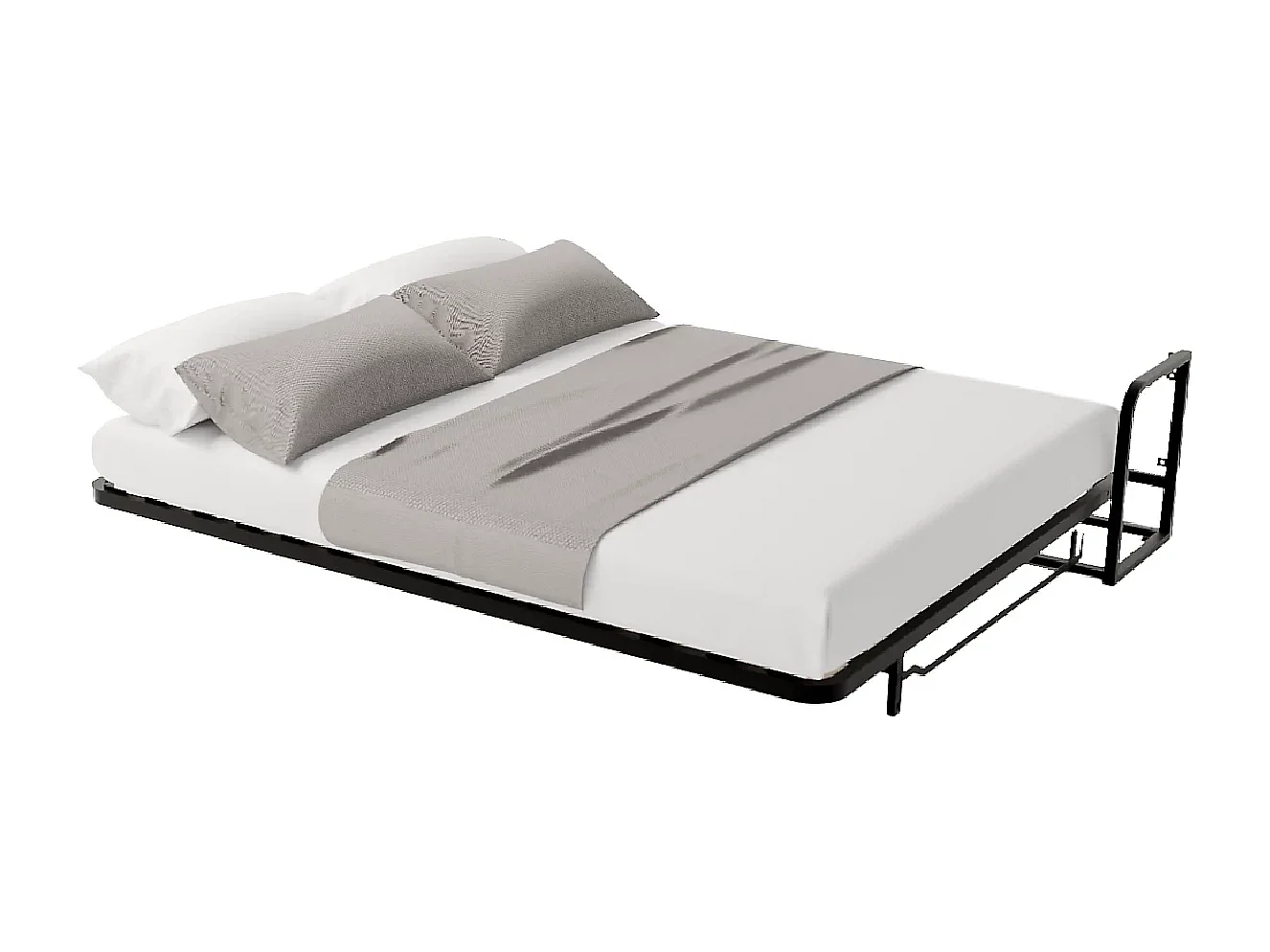 Wallbedking - Lit escamotable - Lit double - 200x160 cm - Horizontal - Classic