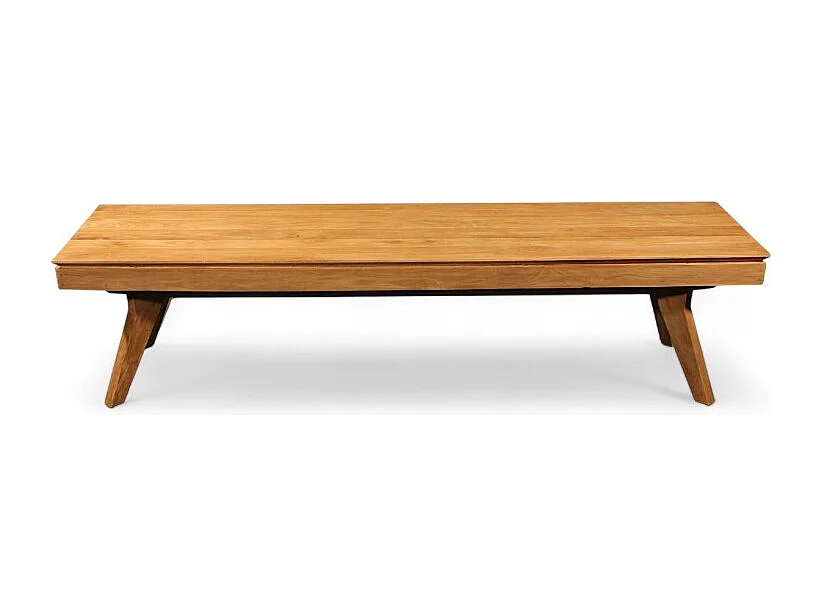 Bank aus massivem recyceltem Teakholz – Modell Ubud