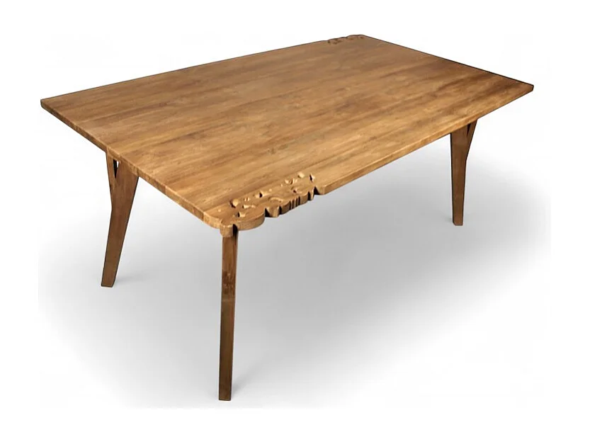 Tavolo da pranzo in legno massello di teak 180 cm – Modello Flores