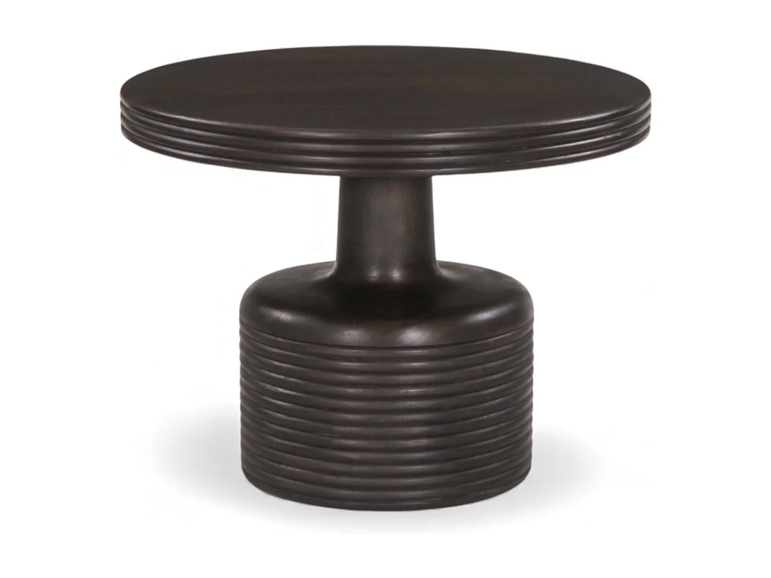 Table basse sculpturale en bois massif de manguier – Collection Raghav