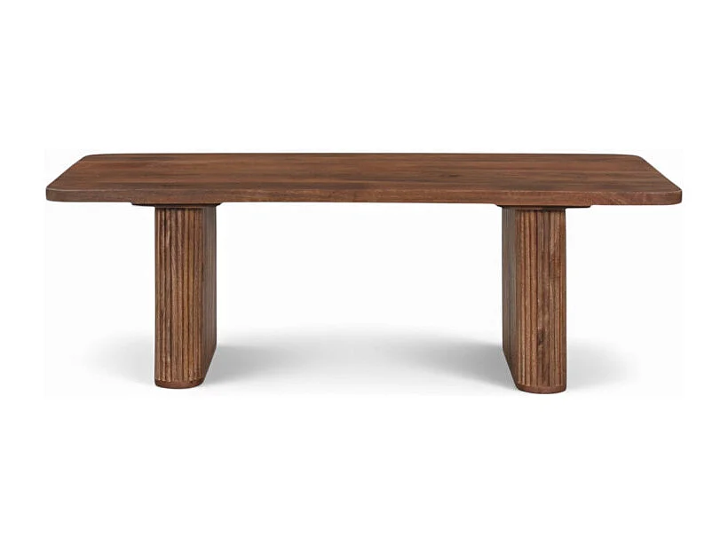 Table basse en bois massif de manguier – Collection Armaan