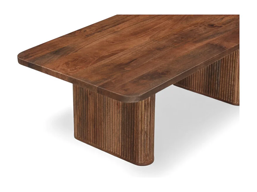 Table basse en bois massif de manguier – Collection Armaan