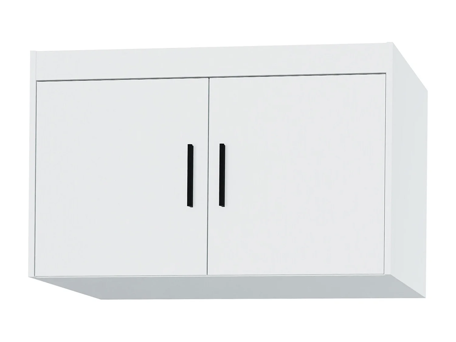 AX LIVING Schrankaufsatz Storicos 2T Weiß 89,7 x 55 x 53 cm – modern