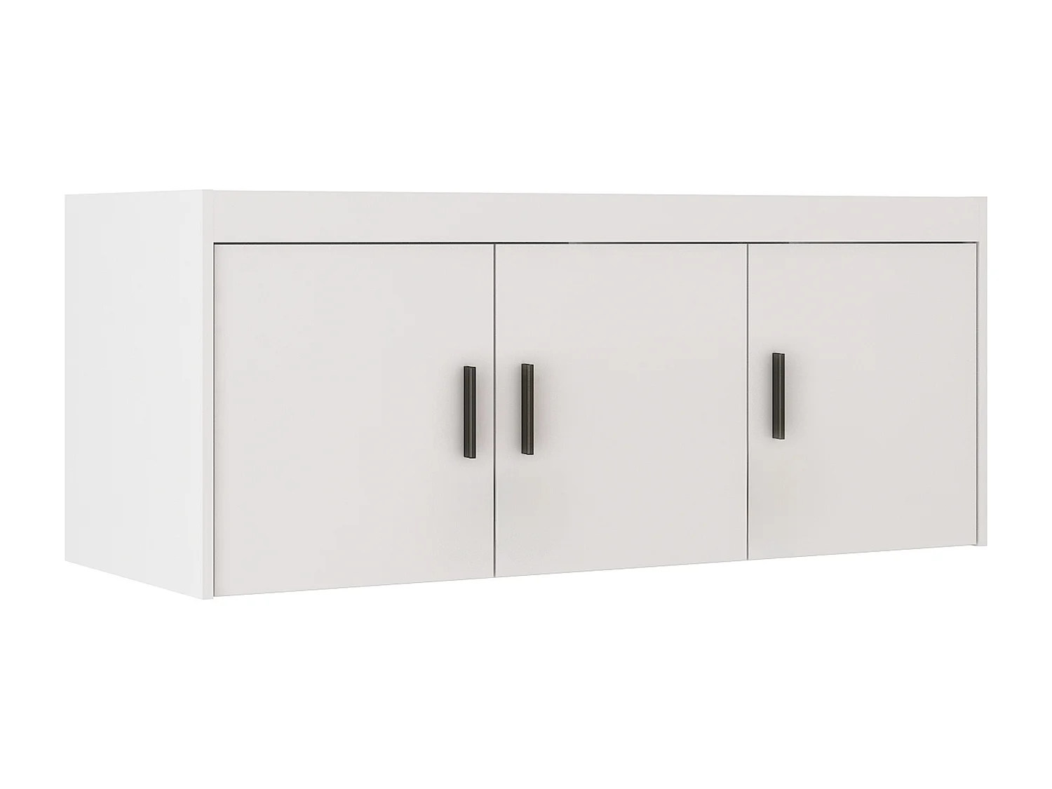 AX LIVING Schrankaufsatz Schlafzimmer Storicos 3T Weiß 133x55,5x53 cm