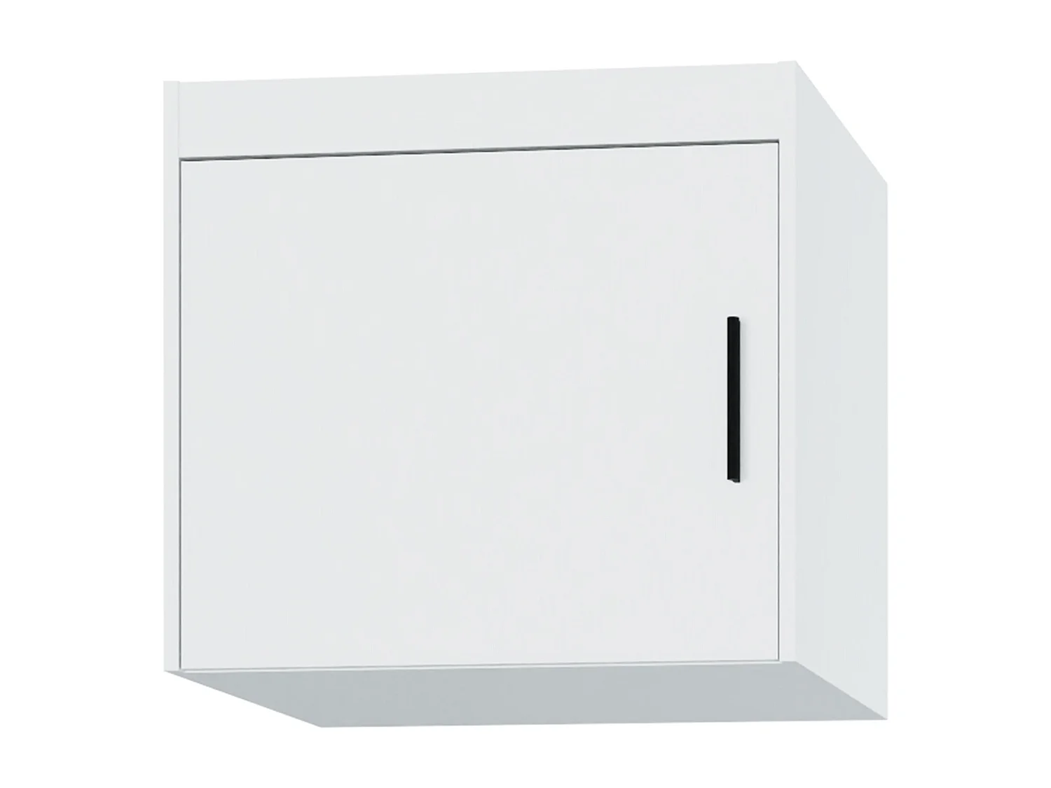 AX LIVING Schrankaufsatz Weiß Storicos 1T 59,9 x 55 x 53 cm Nachhaltig