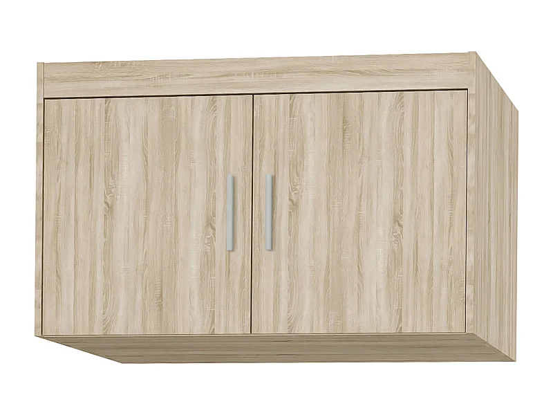AX LIVING Schrankaufsatz Storicos 2T Eiche Sonoma 89,7x55x53 cm Modern