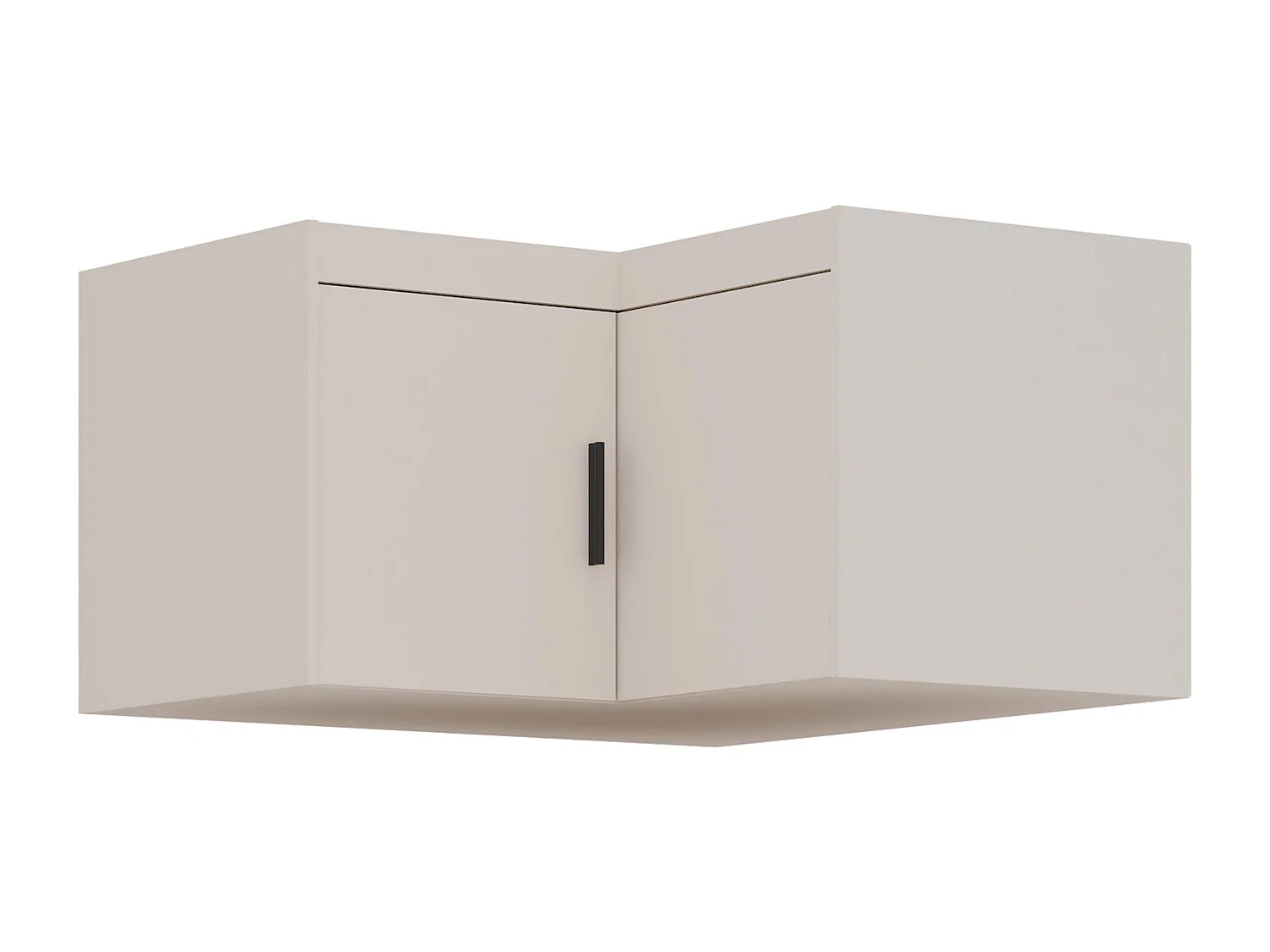 AX LIVING Eck Schrankaufsatz Storicos Beige 97,8 x 55,0 x 97,8cm Modern