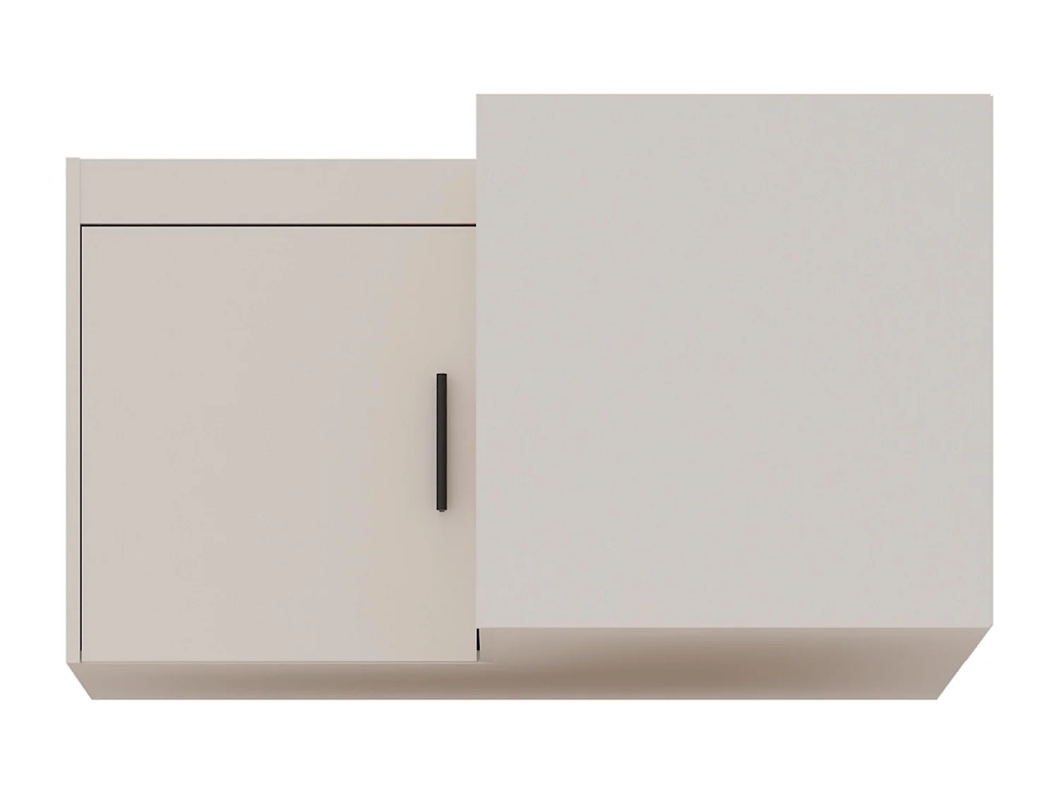 AX LIVING Eck Schrankaufsatz Storicos Beige 97,8 x 55,0 x 97,8cm Modern