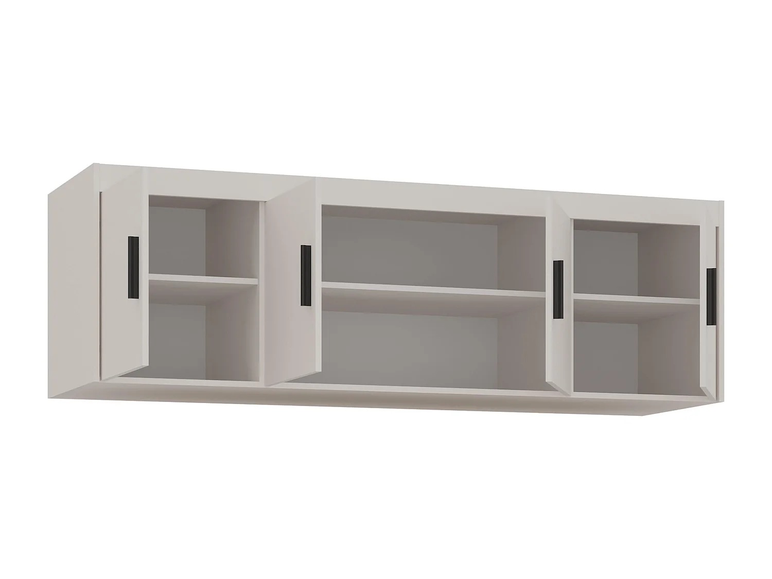 AX LIVING Groß Schrankaufsatz Beige Storicos 4T 176,3 x 55,5 x 53 cm