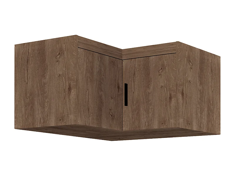 AX LIVING Eck Schrankaufsatz Storicos Eiche Lefkas 97,8 x55,0 x97,8cm