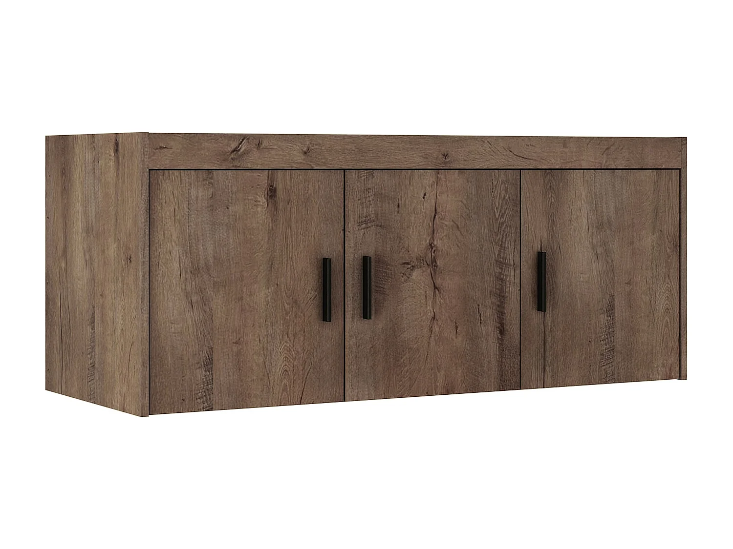 AX LIVING Schrankaufsatz Storicos 3T Eiche Lefkas 133 x 55,5 x 53 cm