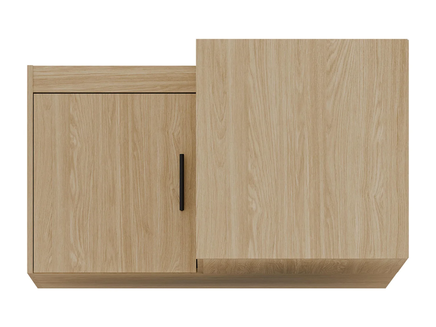 AX LIVING Eck Schrankaufsatz Storicos Geölte Eiche 97,8 x 55,0 x 97,8cm Modern