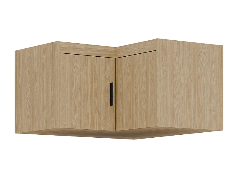 AX LIVING Eck Schrankaufsatz Storicos Geölte Eiche 97,8 x 55,0 x 97,8cm Modern