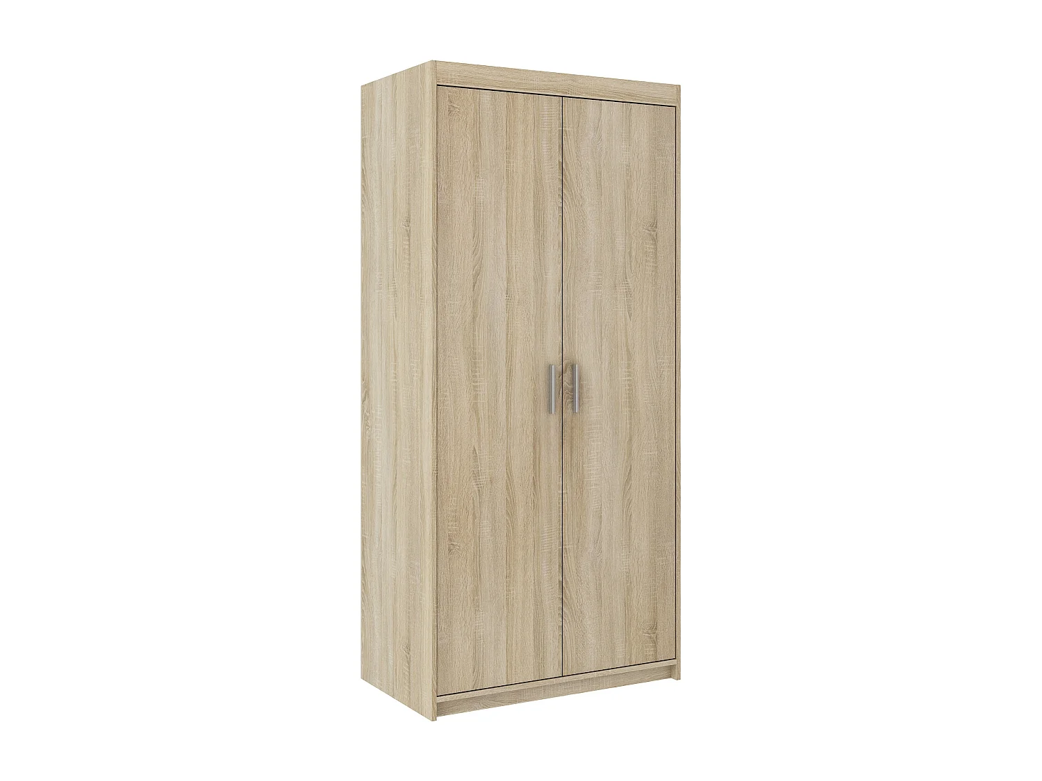 AX LIVING Armoire Storicos 2 portes chêne Sonoma 90 cm