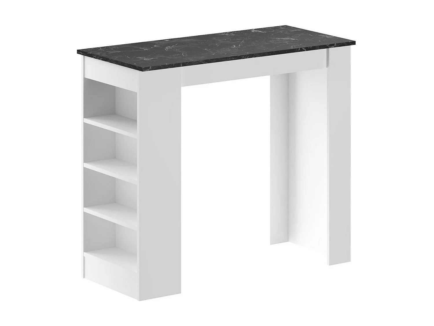 Table de bar en bois "Swallow" 117 x 54 x 102 cm - Bendir