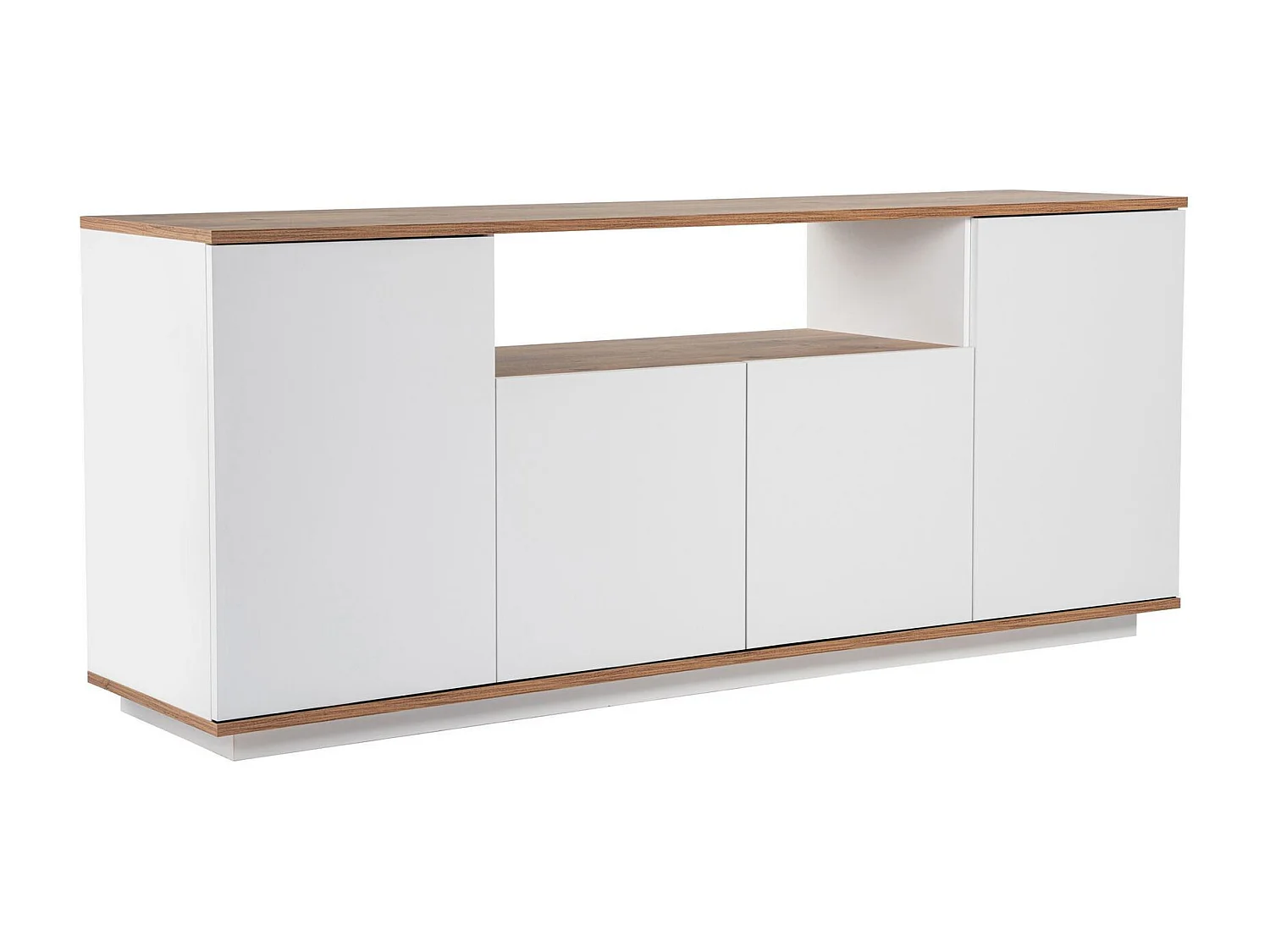 Buffet en bois "Arista" - 180 x 44 x 75 cm - Blanc