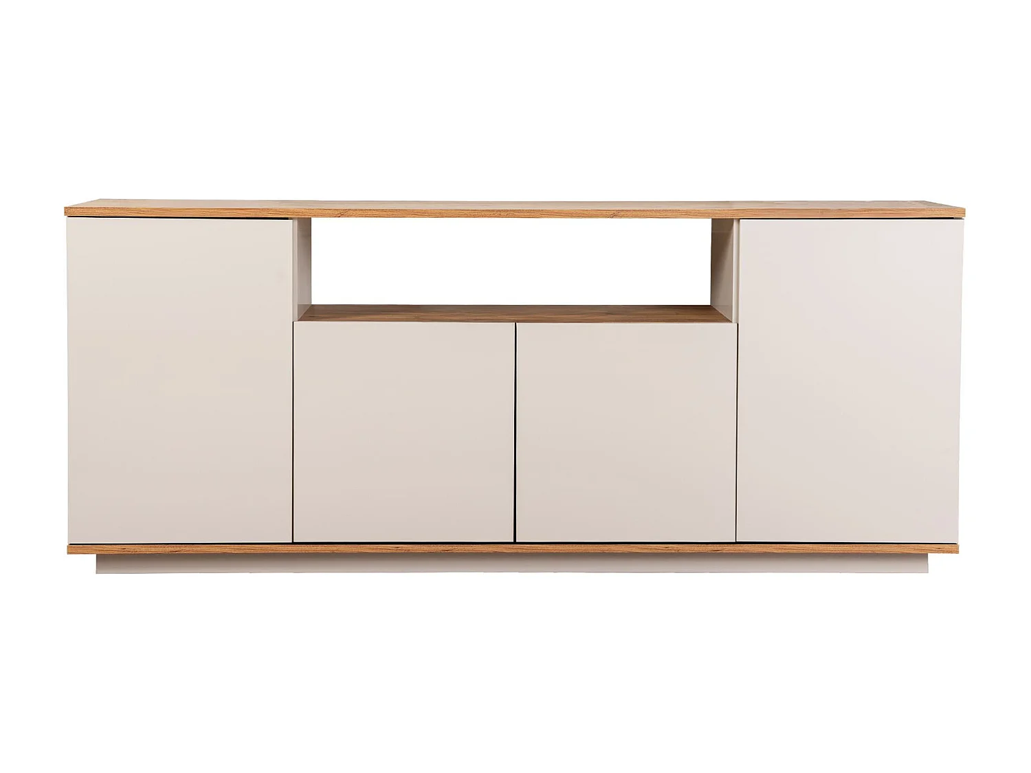 Buffet en bois "Arista" - 180 x 44 x 75 cm - Beige