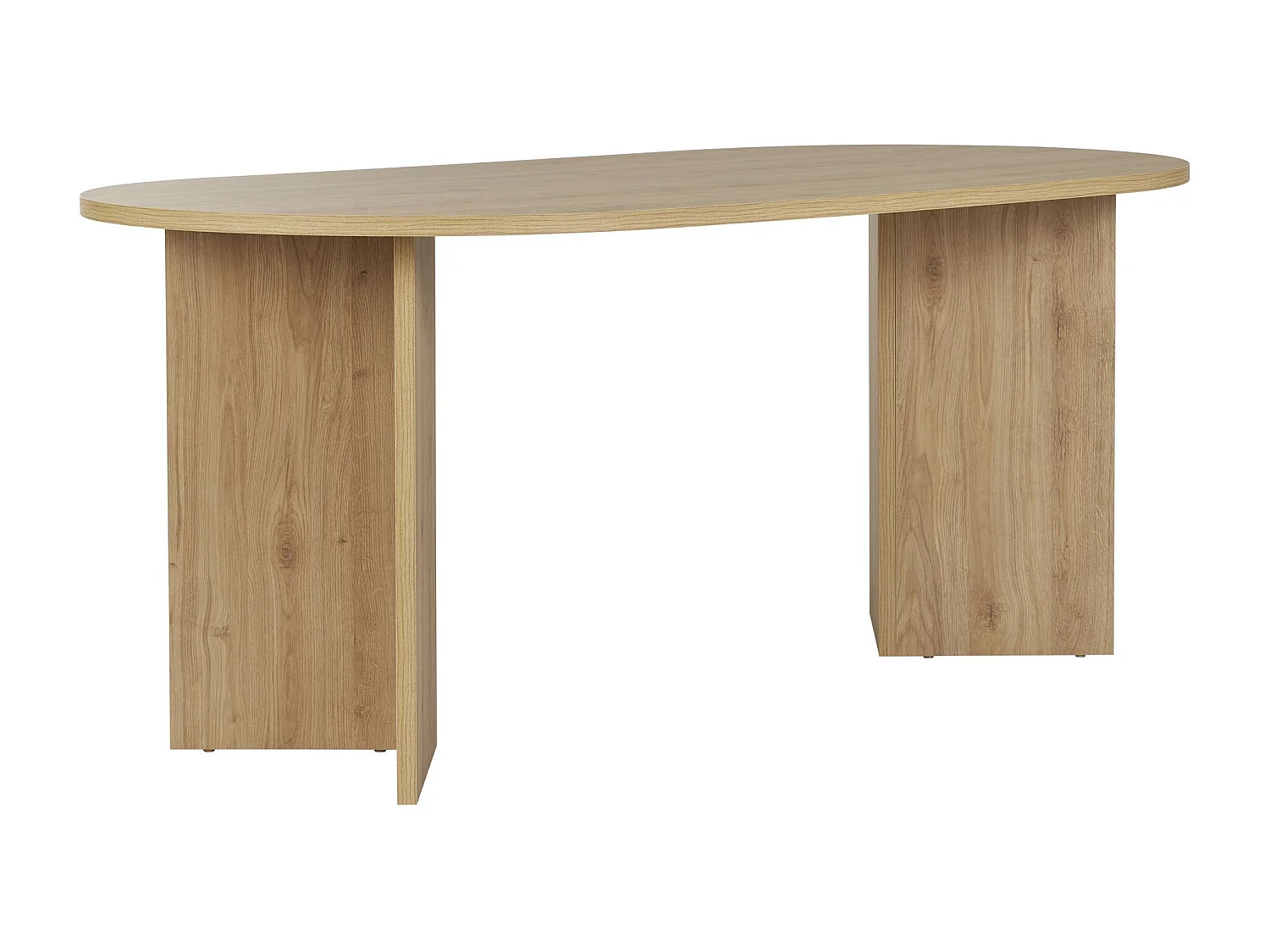 Table à manger en bois "Sablin" 180 x 90 x 75 cm - Chêne de Cadix